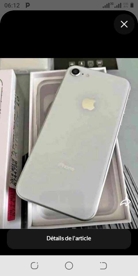 iPhone 8 64GB Argent