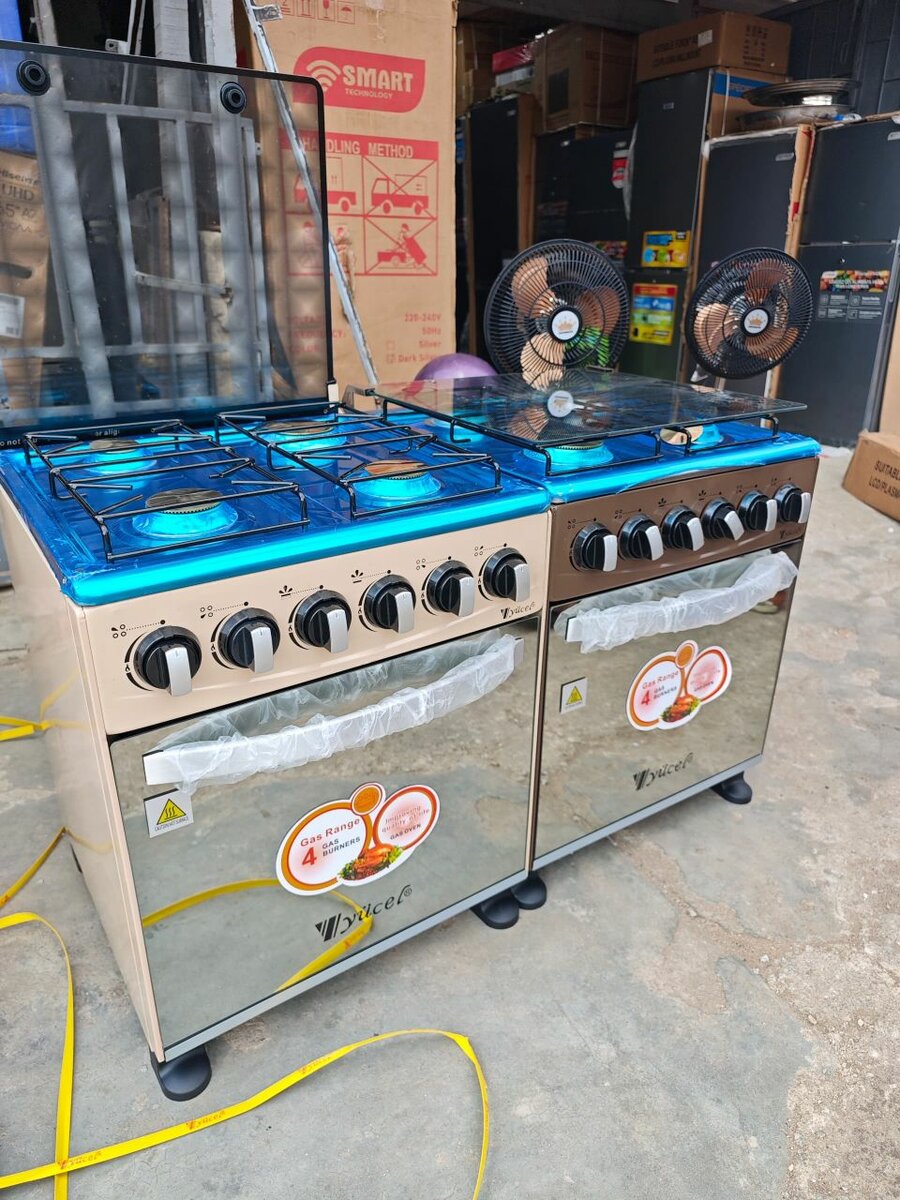 Mini cuisinière yucell 4 feux avec four