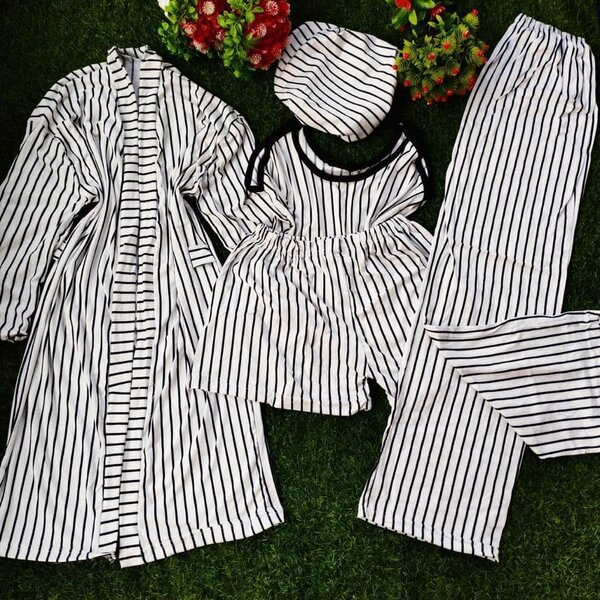 Pyjama blanc pour femme