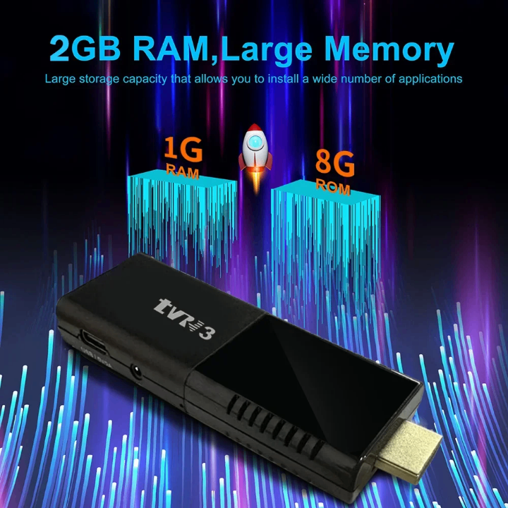 Clé TV Android 15.0 2GB/8GB