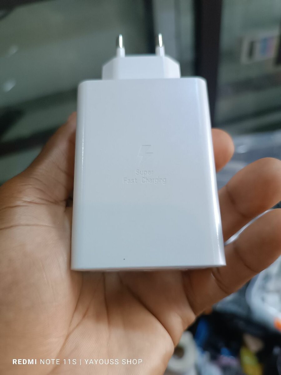 Chargeur original samsung trio