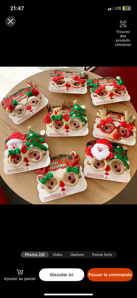 Serre-têtes de Noël lumineux