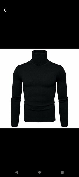 Pull Col Roulé Homme Élégant