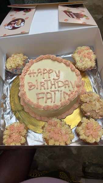 Gâteau d'anniversaire personnalisé