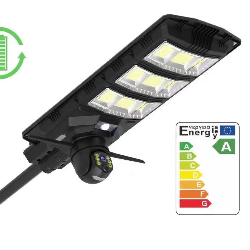 Lampe solaire 2IN1avec caméra