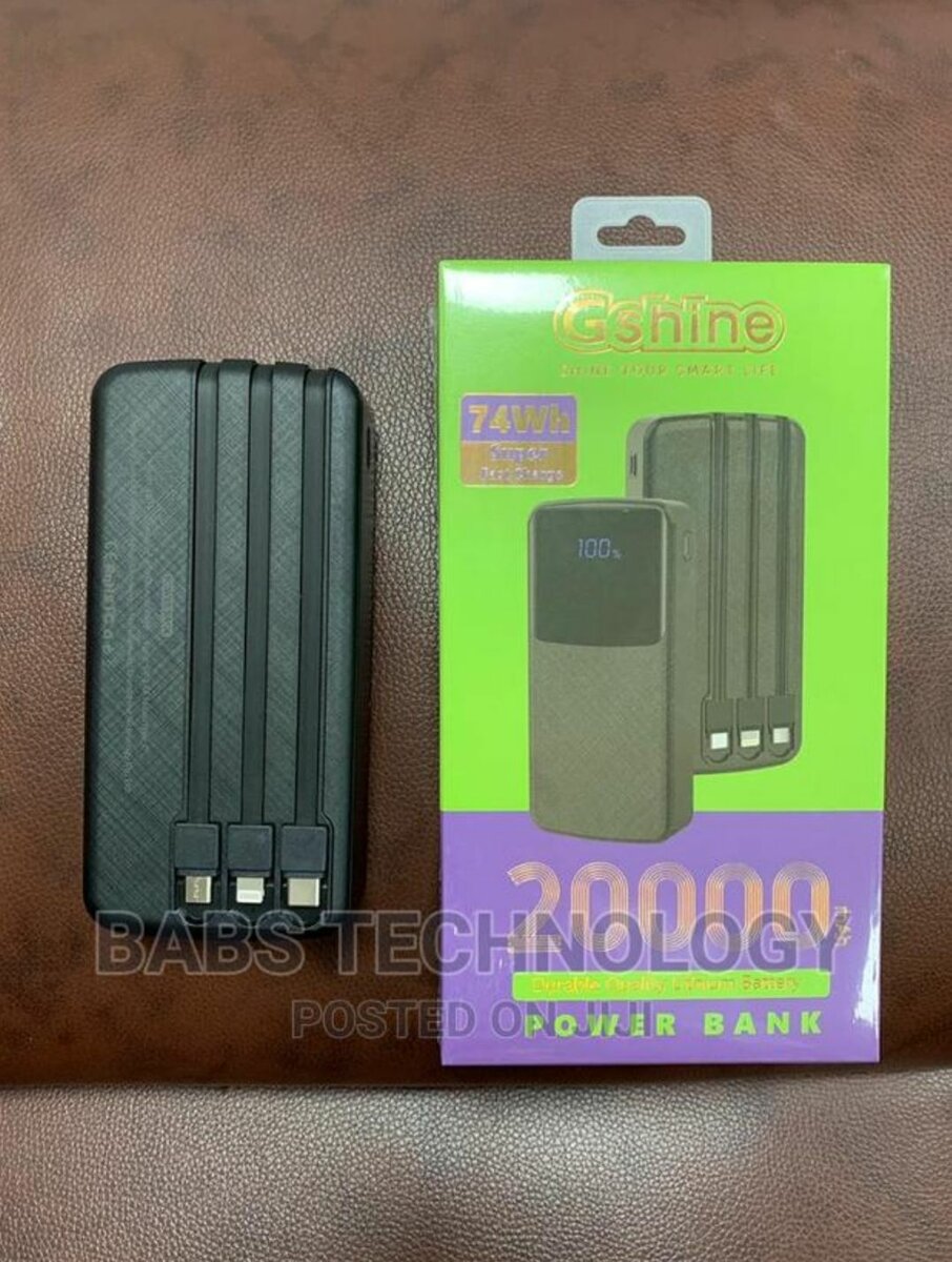 Gshine 20 000mAh Powerbank