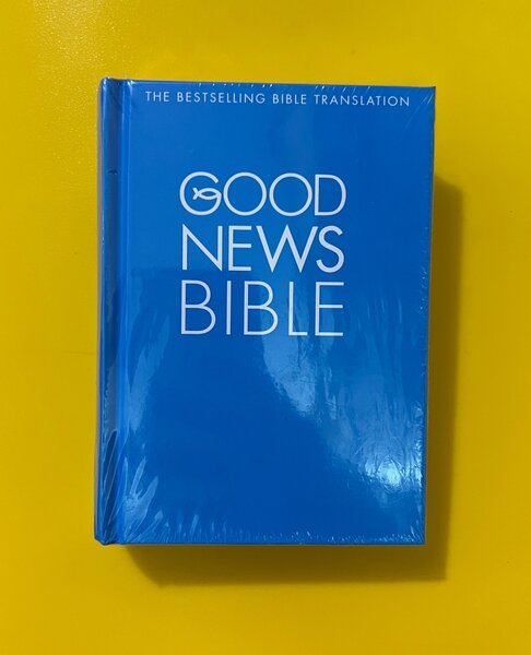 Good News Bible with Blue Hardcover