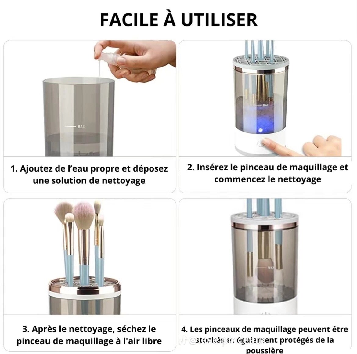 Nettoyeur de Pinceaux