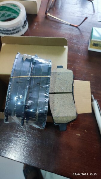 Plaquettes de freins