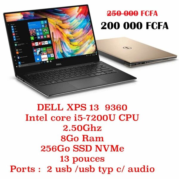 Dell XPS 13 9360 - Portable