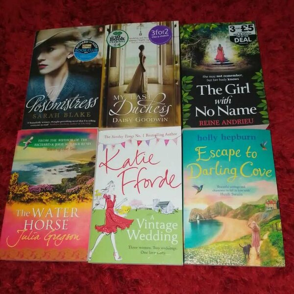 Thriller and romance filled books