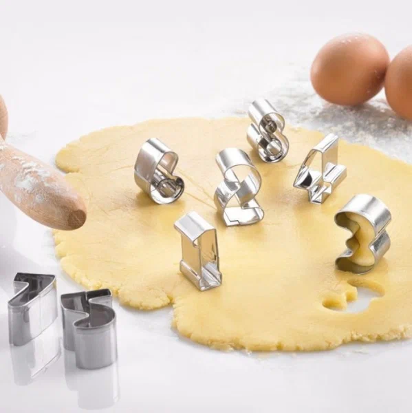 Emporte-pièces Numéros Métal