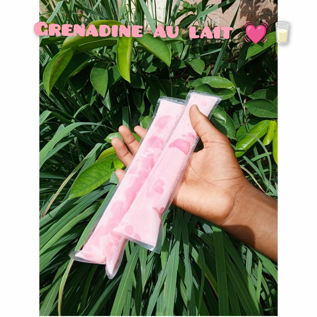 Boissons glacées naturelles