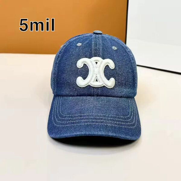 Casquette en denim tendance