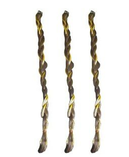 Pack Of 3 - 24 Inch Synthetic Braided Hair Extension For Women - Streek style