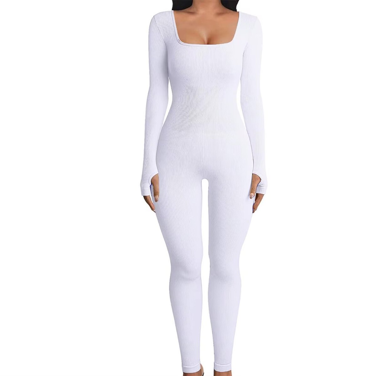 Slim fit lift yoga jumpsuit