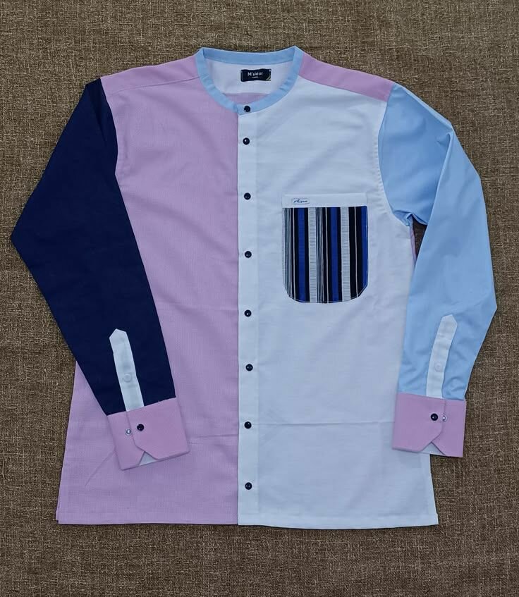 Chemises colorées pour hommes