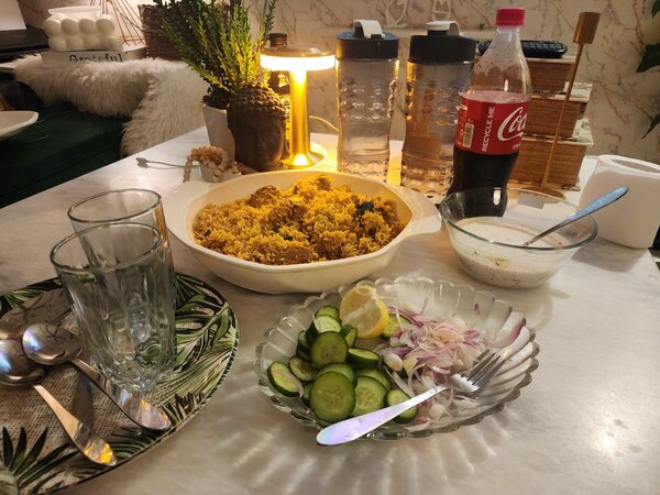 LED Cordless Desk Lamp - Touch Control, Chargeable