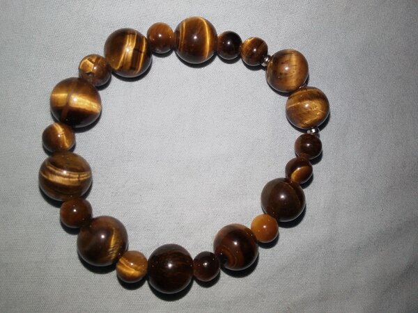 Bracelet en œil de tigre