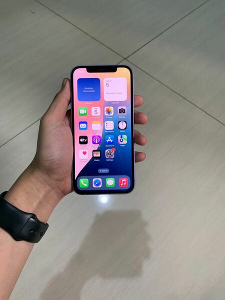 Smartphone Apple violet