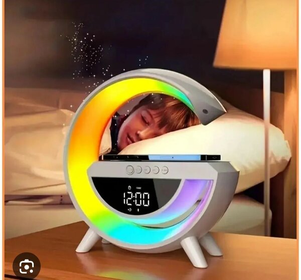 Réveil Radio LED Multicolore