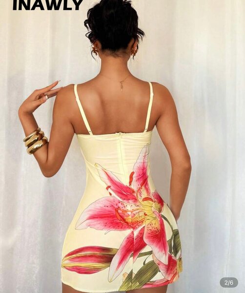 Robe Évasée Fleurie