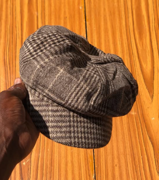 Checked Cap