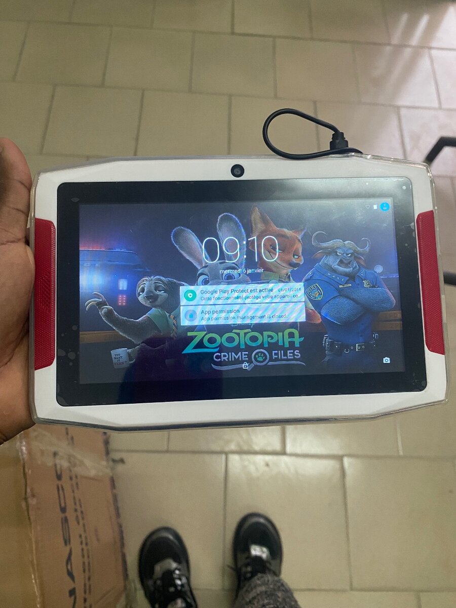 Tablette éducative avec clavier