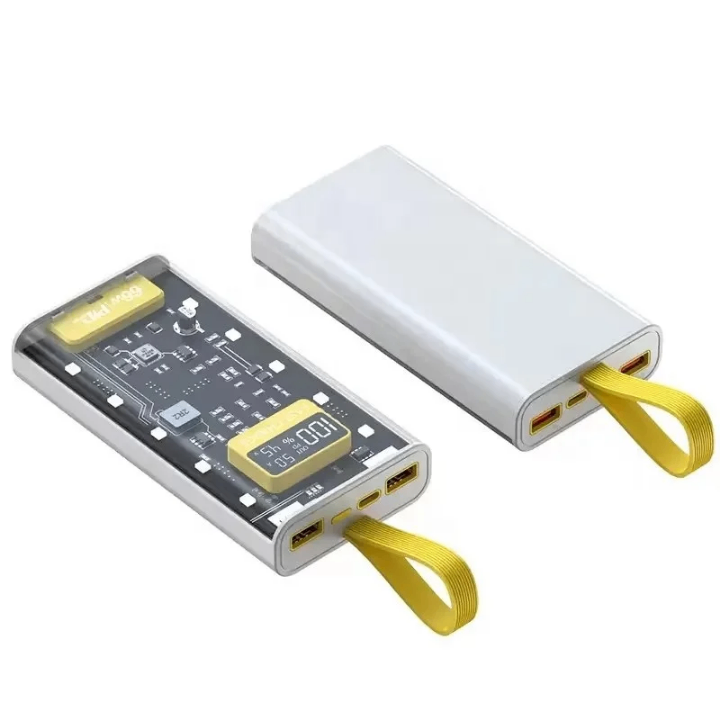 Batterie Externe 66W LCD Rapide