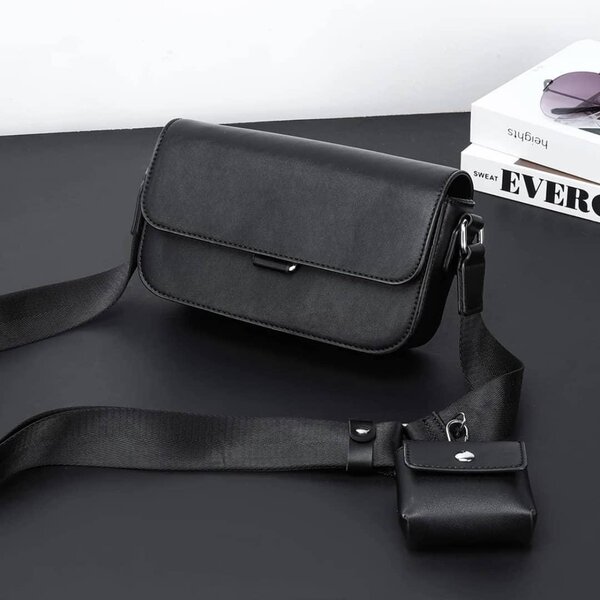 Sac bandoulière en cuir élégante