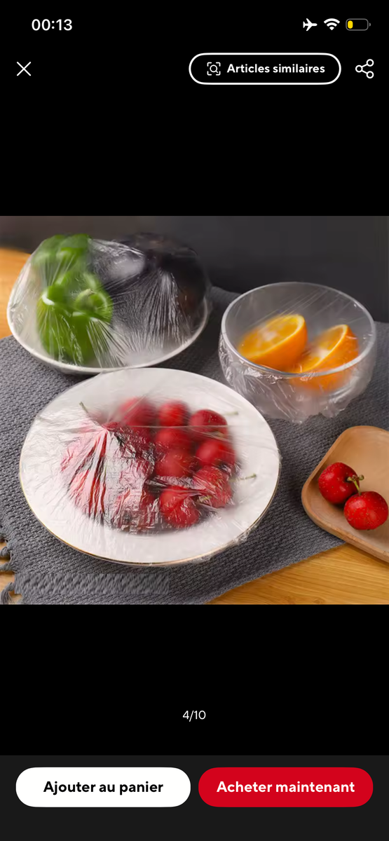 Couvercles élastiques 100 pièces