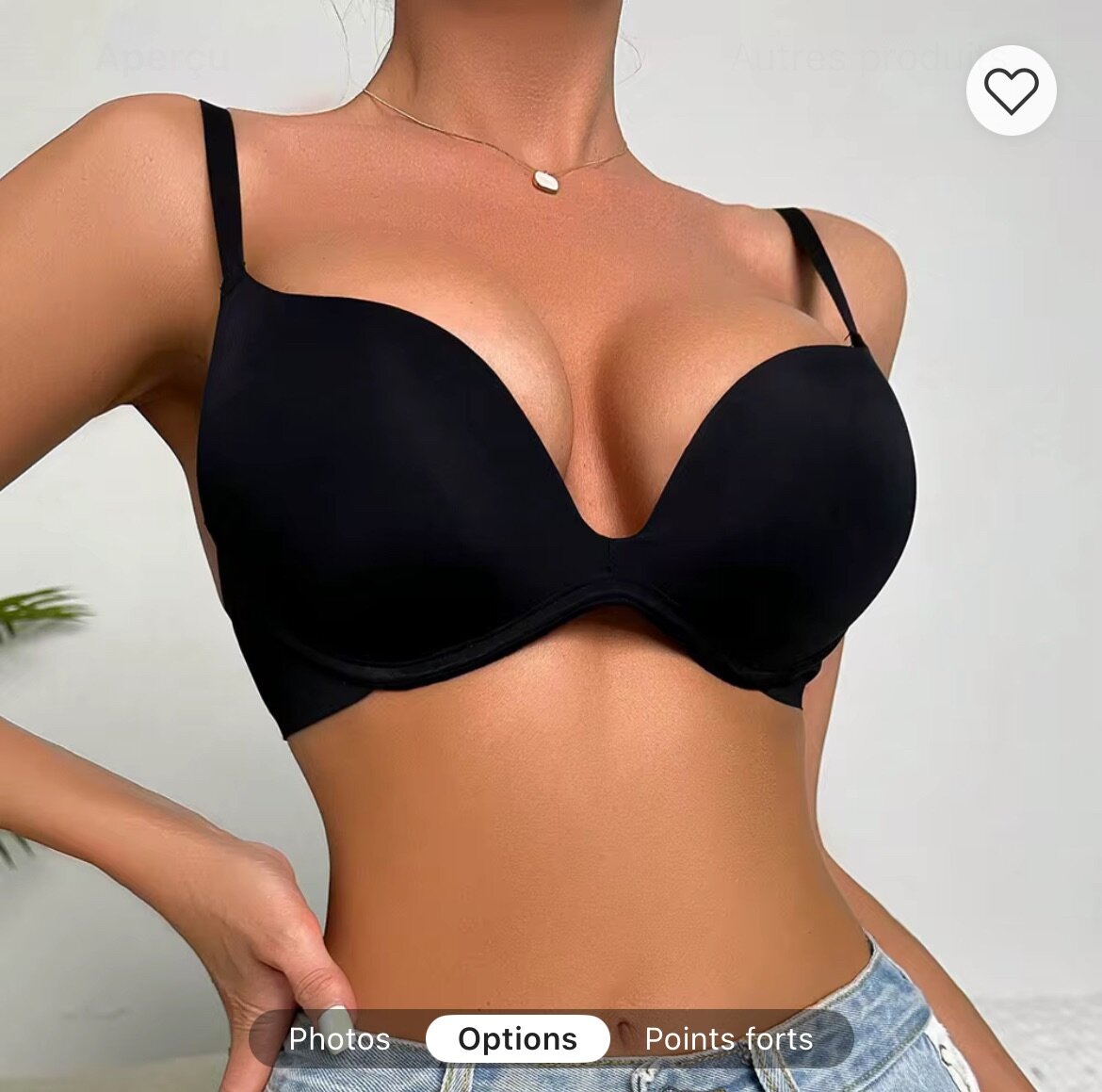 Soutien-gorge Push-Up Confort