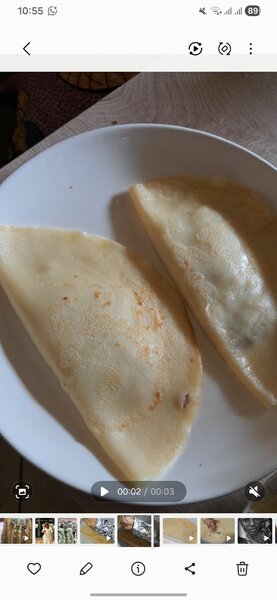 Crêpes maison délicieuses