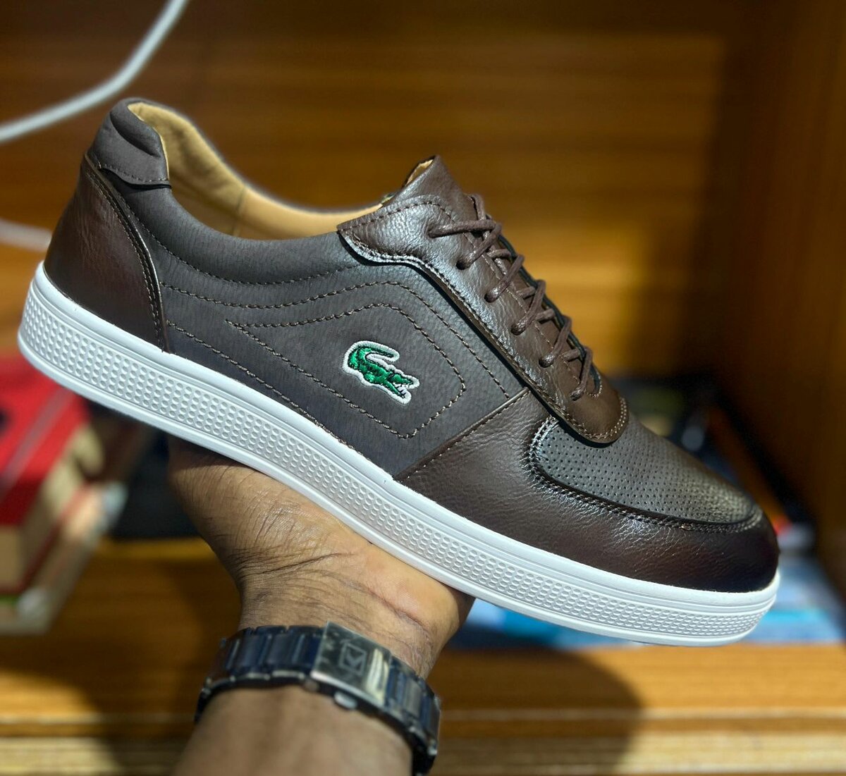 Chaussures en cuir élégantes