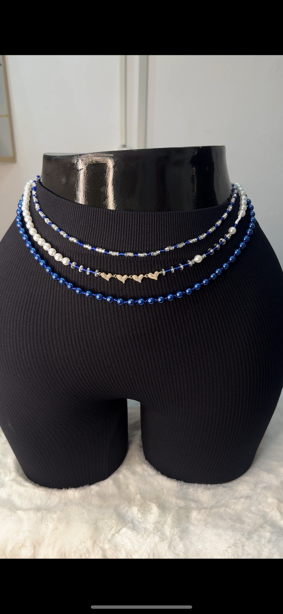 Ceinture de perles boho chic