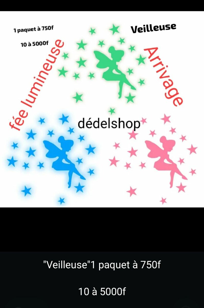 Fée Lumineuse Veilleuse