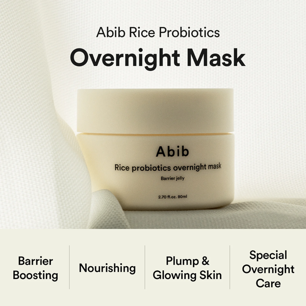 Abib Rice Probiotics Overnight Mask