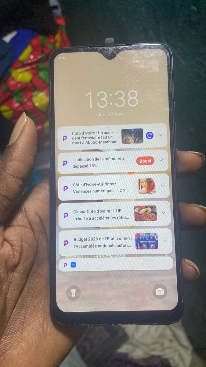 Smartphone moderne Android