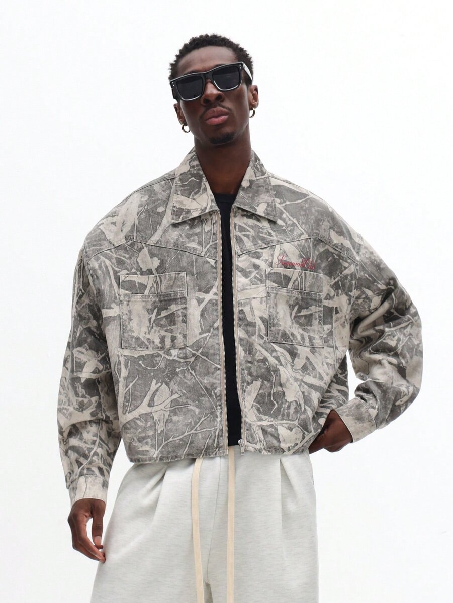 Veste Homme Imprimé Stylée