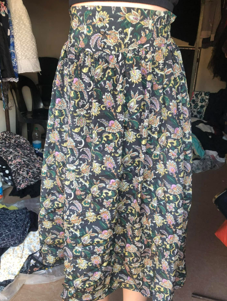 First grade silk skirt