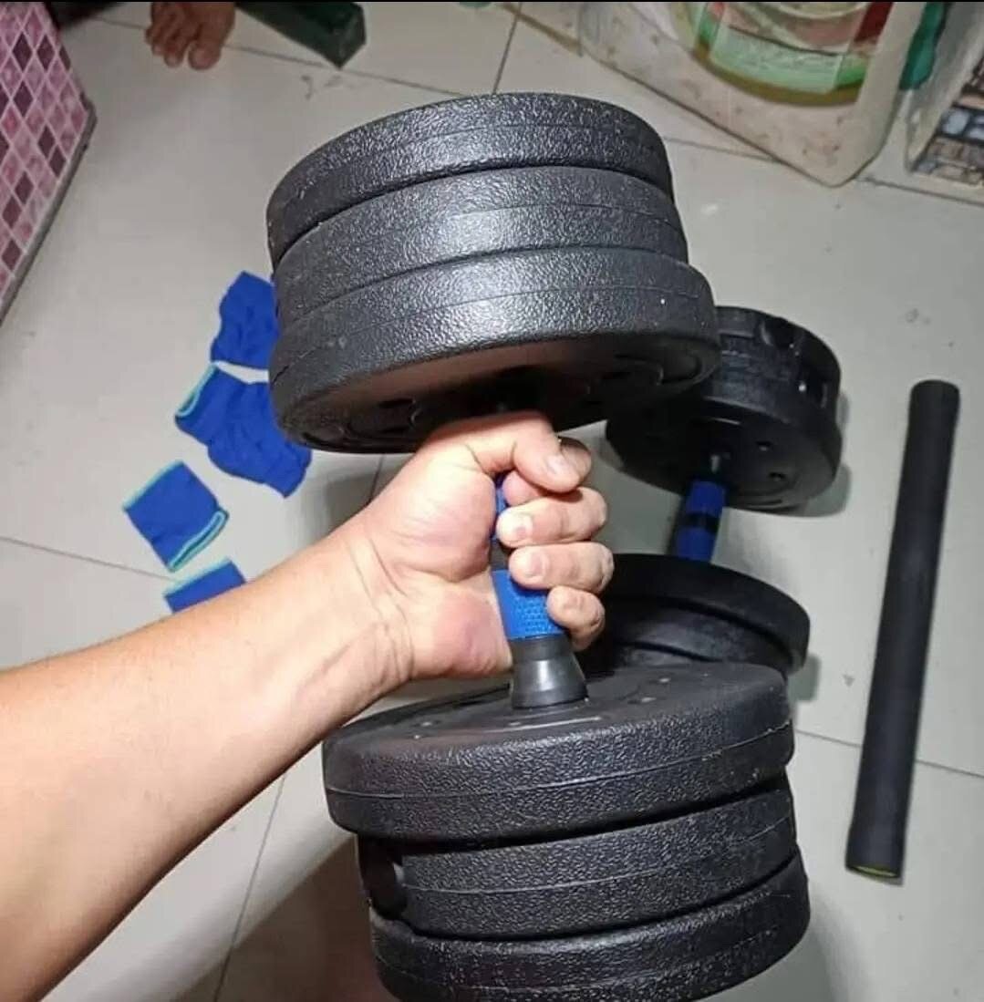 Haltères réglables musculation