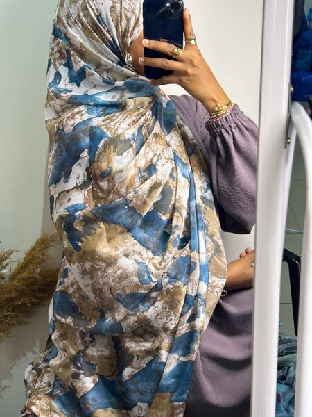 Foulard mabré