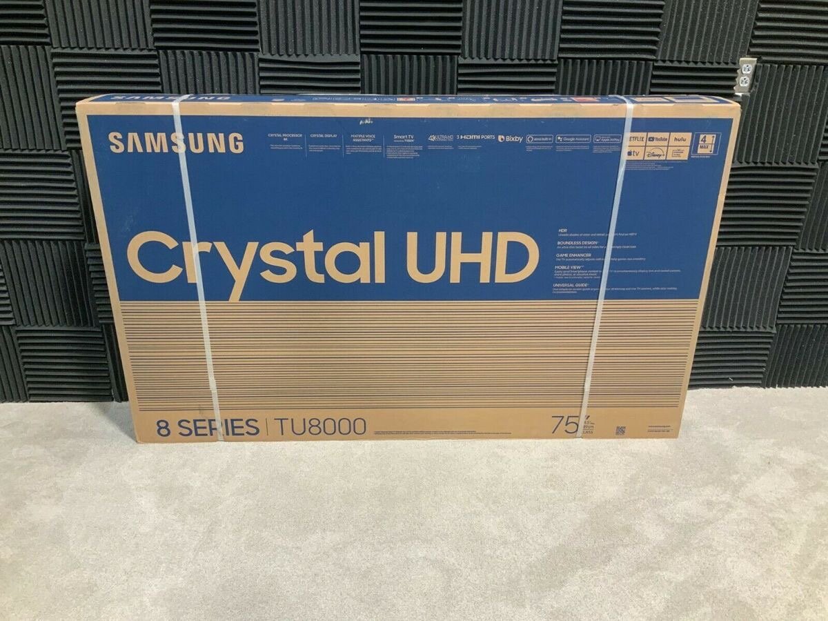 Samsung Crystal UHD 75" TV