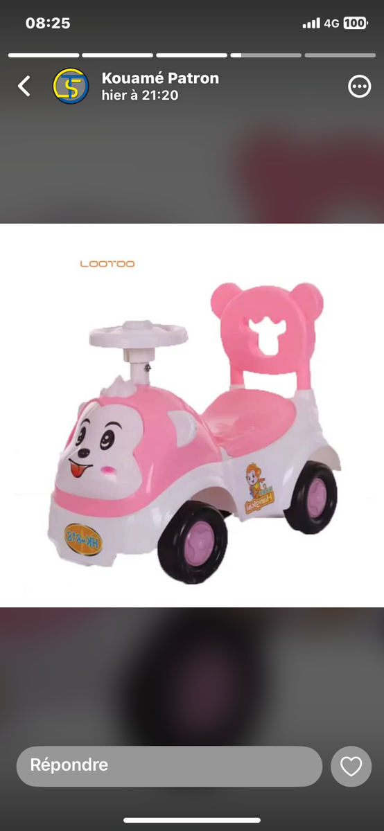 Voiture à Bascule Enfant