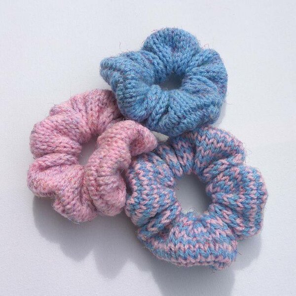 Ensemble de chouchous en laine