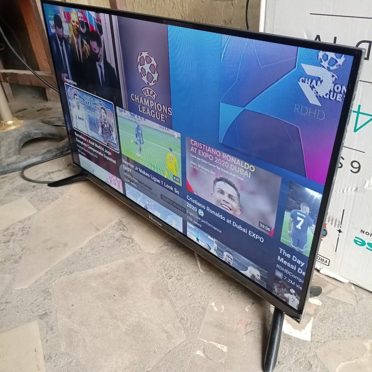 TV HISENSE 32 POUCES CONNECTEE