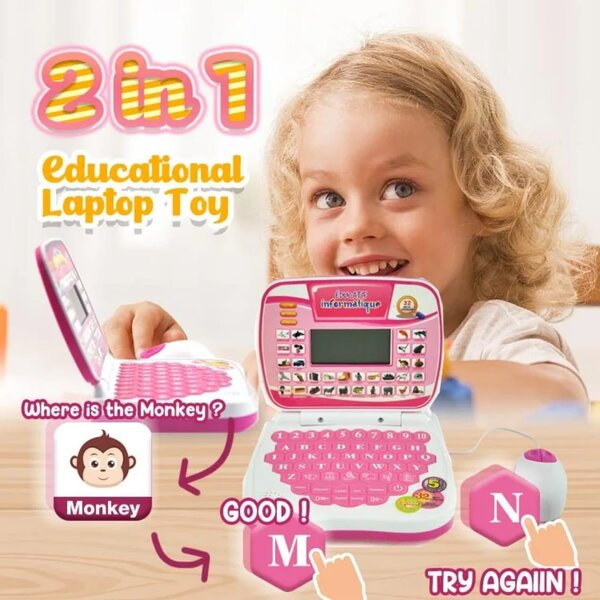 Laptop Éducatif Enfant 2-en-1