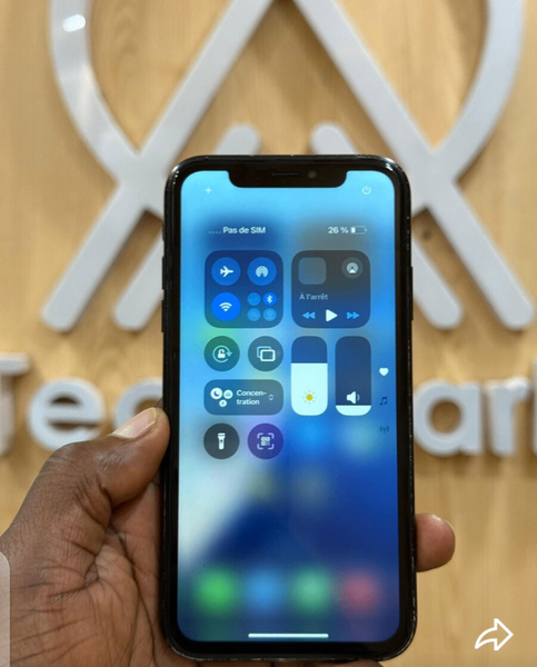 iPhone X noir déverrouillé