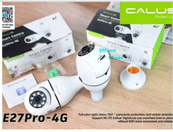 Caméra de sécurité E27Pro-4G