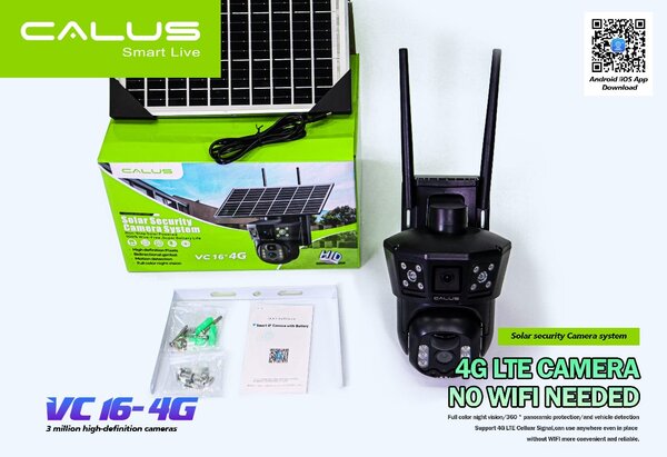 Caméra solaire 4G LTE